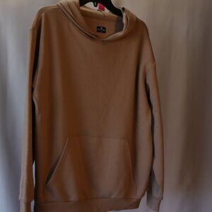 Wear It To Heart Oversized Hoodie - Driver Relaxed Hoodie NWTs - Medium Taupe